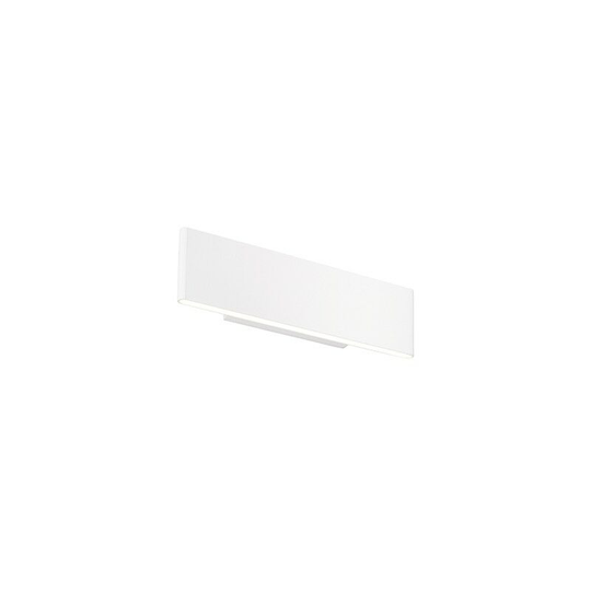 Endon Collection Lighting - Endon Lighting Bodhi - Integrated led Wall Lamp Textured Matt White Paint & Frosted Acrylic 2 Light Dimmable IP20