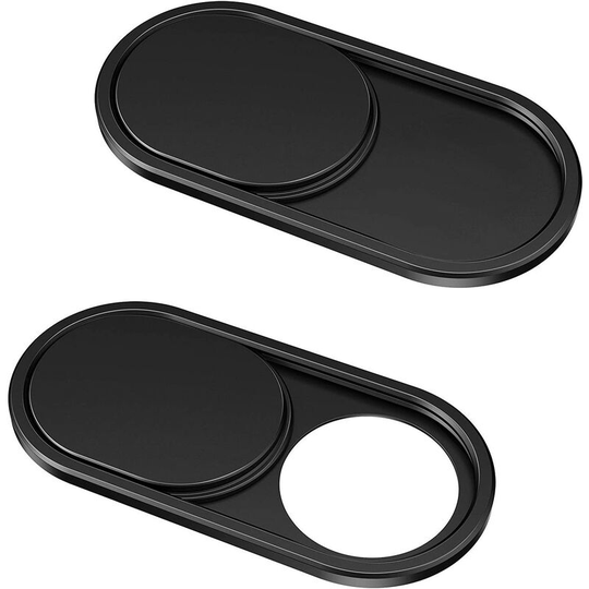 Joorrt - Webcam Cover Slide [2-Pack], 0.023 Inch Ultra-thin Metal Web Camera Cover for MacBook Pro, iMac, Laptop, pc, iPad Pro, iPhone 8/7/6 Plus,