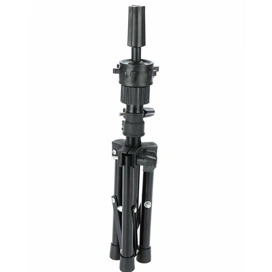 Adjustable tripod stand, mini training head stand, mannequin stand, adjustable wig stand, barber stand