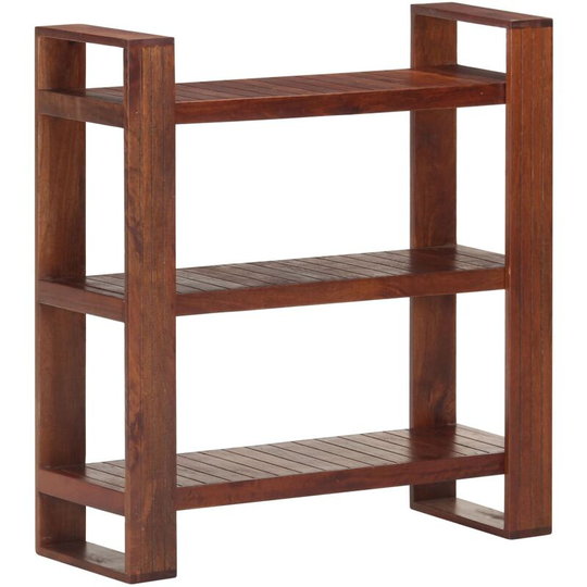 Book Cabinet Honey Brown 84x30x90 cm Solid Acacia Wood Vidaxl Brown