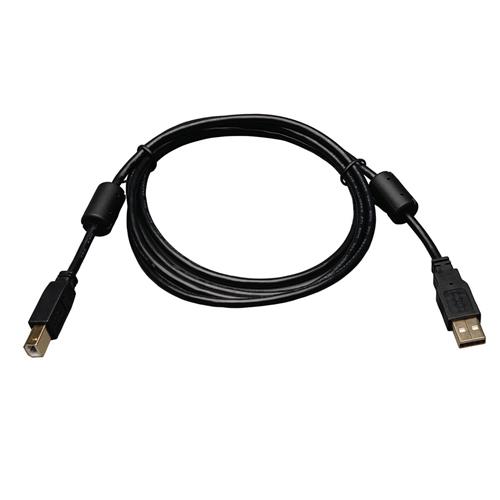 Tripp Lite U023-006 USB 2.0 A to B Cable with Ferrite Chokes (M/M) 6 ft. (1.83 m)