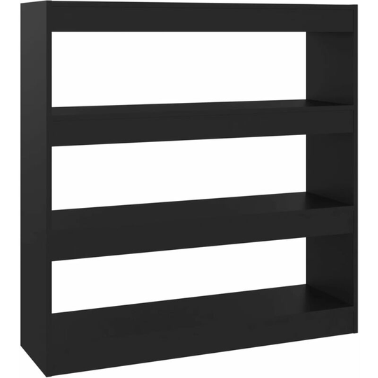 Book Cabinet/Room Divider Black 100x30x103 cm Vidaxl Black
