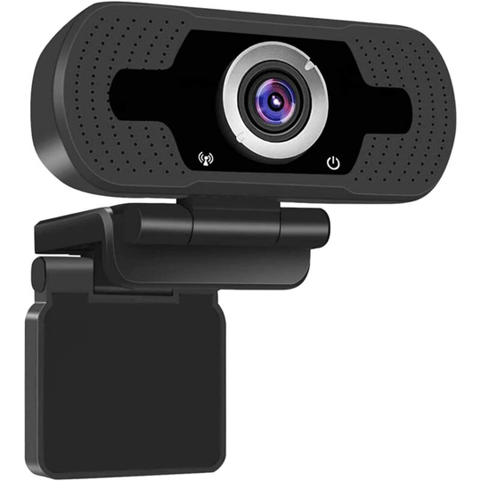 1080P Webcam with Microphone, pc Desktop Laptop usb Webcams for Video Calling, Conferencing, Streaming, Recording, Skype, Plug and Play, Wide Angle