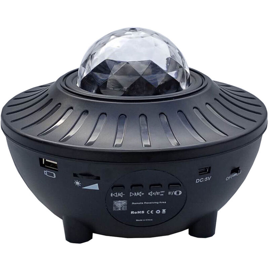 Lifcausal - Starry Projector Light Led Night Lamp with Remote Control Romantic Starlit Sky Projection Lamp 3 Levels Brightness & 10 Lighting Modes