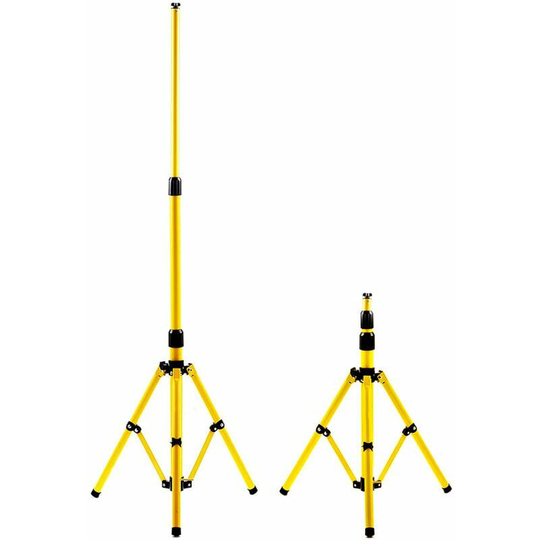 Universal tripod construction tripod for led spotlight Support for work spotlight - yellow