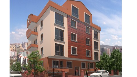 3ds Max Mimari Modelleme ve Vray ile Bina Render