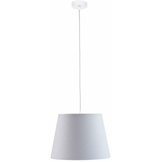 Keter Dexter Dome Pendant Ceiling Light White, 38cm, 1x E27