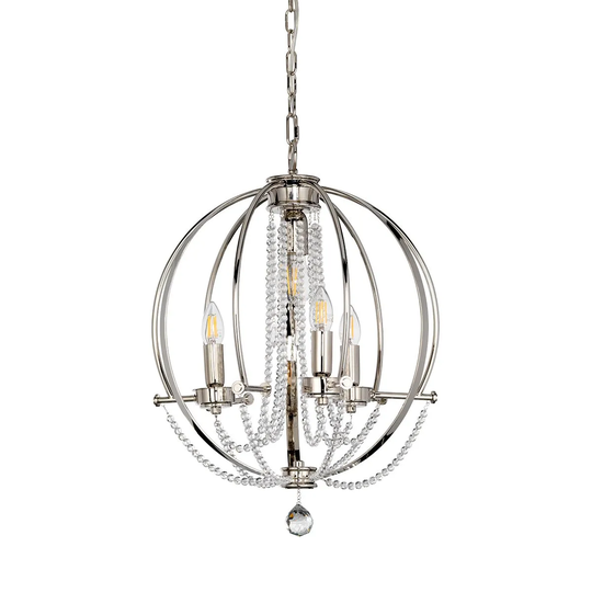 Elstead Lighting Cassie 4 Light Chandelier