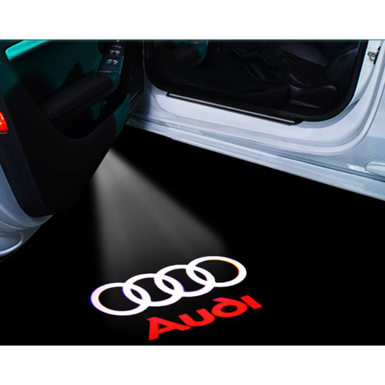 Car led Welcome Sign, led Welcome Light, Door Welcome Light, Aodi Special led Welcome Light Aodi Car Logo Door Projector Projector View Product