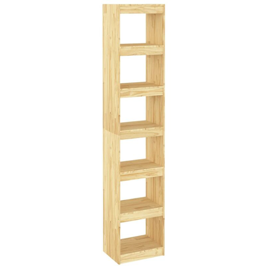 Vidaxl - Book Cabinet/Room Divider 40x30x199 cm Solid Pinewood Brown