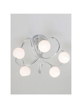 Bhs Soni 5 Light Flush Fitting