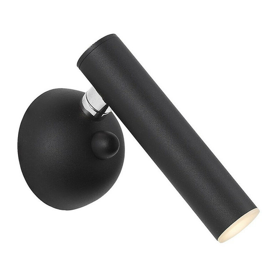 Zumaline Loya Integrated led Reading Light, Black, 450lm, 3000K