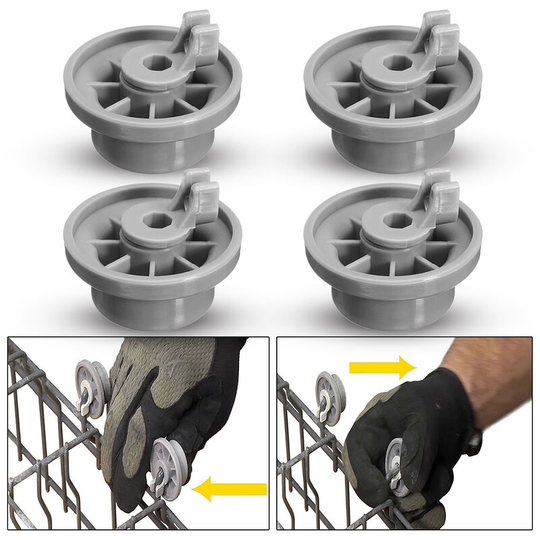 wheel roller bottom rack of the dishwasher AP2802428 4 rooms, 165,314 Bo-sch-Neff Siemens Mohoo