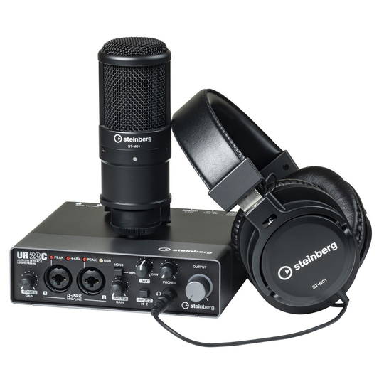 Steinberg UR22C Recording Pack
