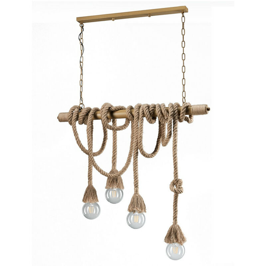 Onli Corda-Mauli Pendant Ceiling Light, Rope Design