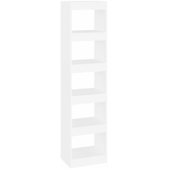 Book Cabinet/Room Divider White 40x30x166 cm Vidaxl White