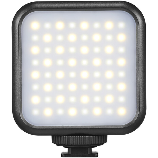 Godox - litemons LED6R rgb led Video Light Rechargeable Mini Fill-in Light 3200K-6500K Dimmable 13 Lighting Effects Support Magnetic Adsorption with