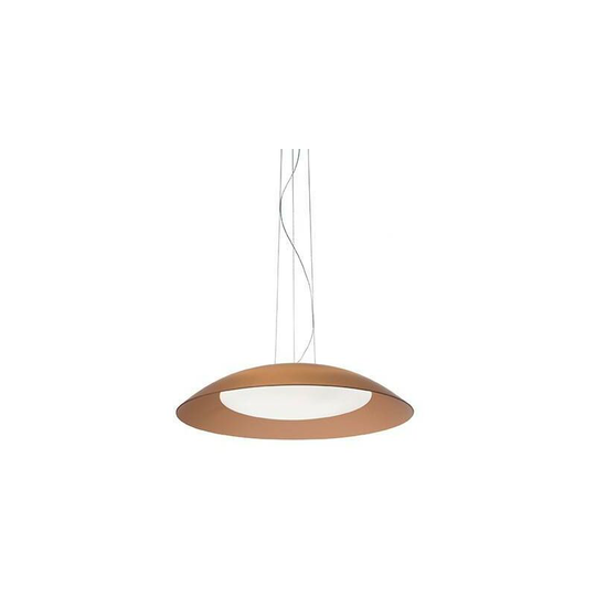 Ideal Lux Lighting - Ideal Lux Lena - 3 Light Dome Ceiling Pendant Brown, E27