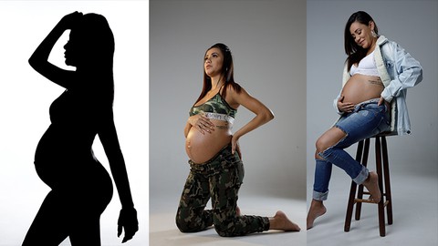 Ensaio Gestante em Estdio - Photoshoot