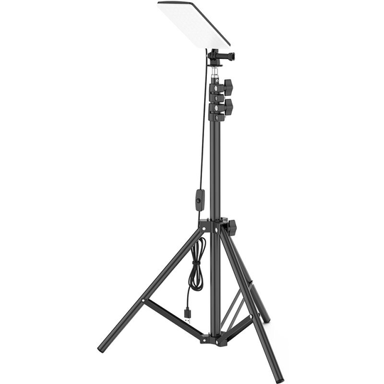 Superseller - 84PCS LEDs Light Selfie Camera Lamp with Telescopic Tripod usb Powered Adjustable Height Camping Light
