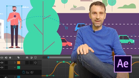 After Effects - Anima explainer vdeos con motion graphics