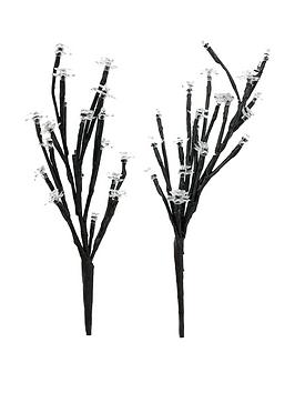 Gardenwize Solar Flower Tree Lights - Pack Of 2