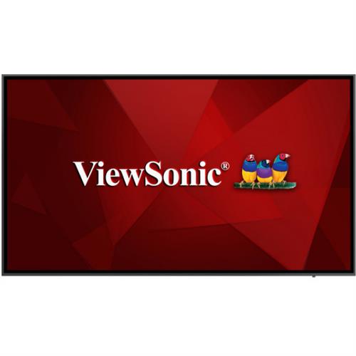 Viewsonic CDE7520 Signage Display Digital signage flat panel 190.5 cm (75") IPS 450 cd/m 4K Ultra HD Black Built-in processor Android 8.0