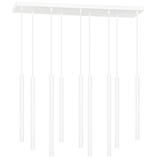 Emibig Lighting - Emibig Selter White Cluster Pendant Ceiling Light 9x G9