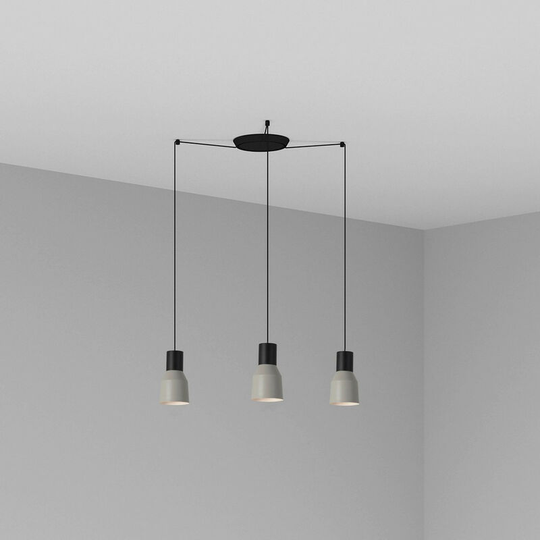 Faro kombo - Cluster Pendant Ceiling Light Grey, E27