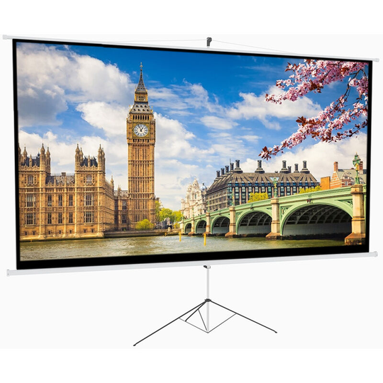 Tripod Portable Projector Screen 120Inch - Livingandhome