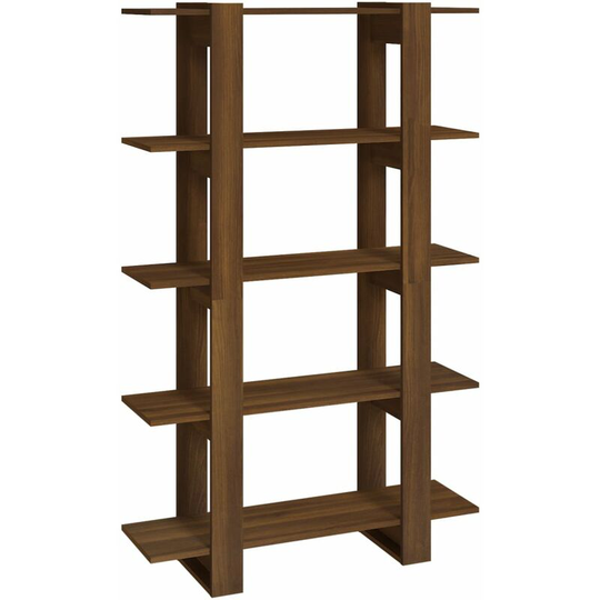 Book Cabinet/Room Divider Brown Oak 100x30x160 cm Vidaxl Brown