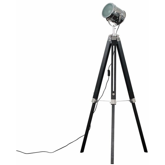 Minisun - Tripod Floor Lamp Starboard Spotlight - Black