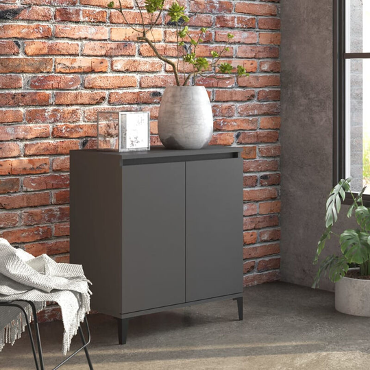 Sideboard Grey 60x35x70 cm Chipboard