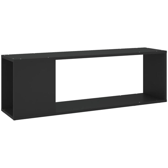 Tv Cabinet Black 100x24x32 cm Engineered Wood Vidaxl Black