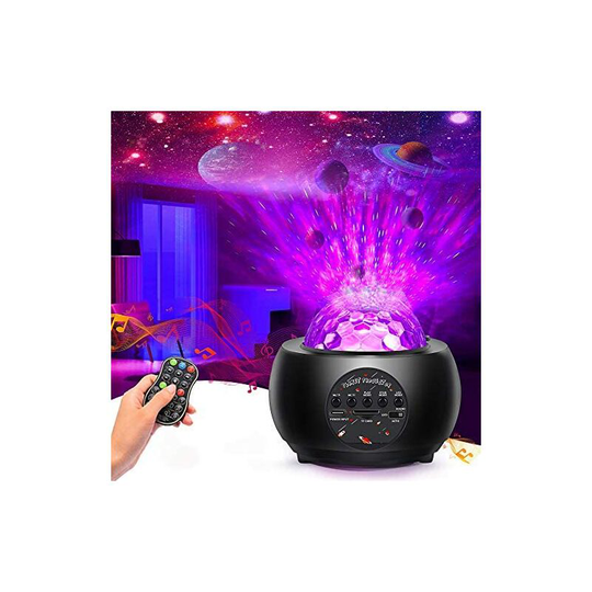 Kartokner - Star Projector Galaxy Light Projector with Ocean Wave Projector, 3 in1 led Ocean Wave Galaxy Starry Night Light Projector, Starry Sky