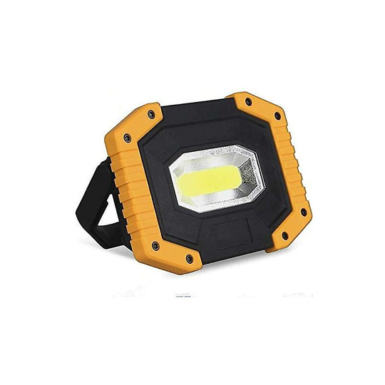 Aougo - t-sun 30W 2000LM Rechargeable led Flood Light Construction Site Work Light 3 Modes Portable Lantern usb led Spotlight for Camping, Building