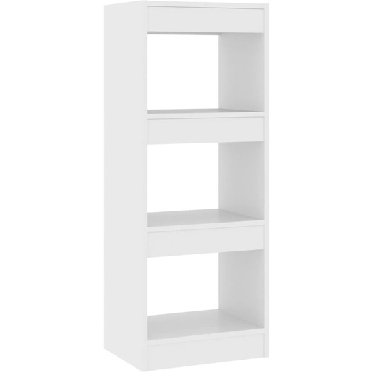 Vidaxl - Book Cabinet/Room Divider White 40x30x103 cm Engineered Wood White