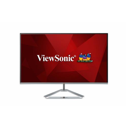 Viewsonic VX Series VX2476-SMH LED display 60.5 cm (23.8") 1920 x 1080 pixels Full HD Black Silver