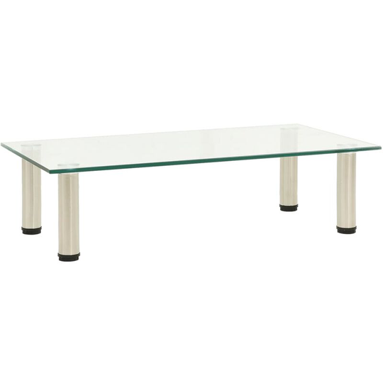 Tv Stand Transparent 60x35x17 cm Tempered Glass Vidaxl Transparent