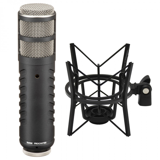 Rode Procaster Dynamic Broadcast Microphone with PSM1 Shockmount