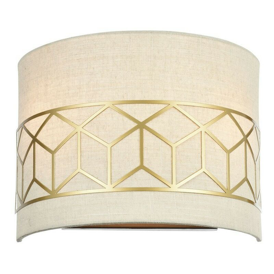 Maytoni Lighting - Messina Flush Wall Lamp Gold, 2 Light, E14