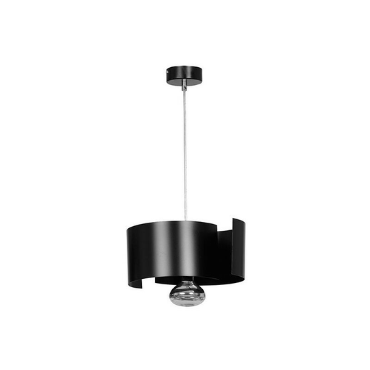 Emibig Vixon Black Slim Pendant Ceiling Light 1x E27