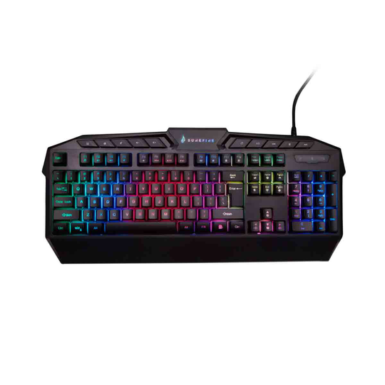 SureFire KingPin RGB Gaming Multimedia Keyboard UK English QUERTY