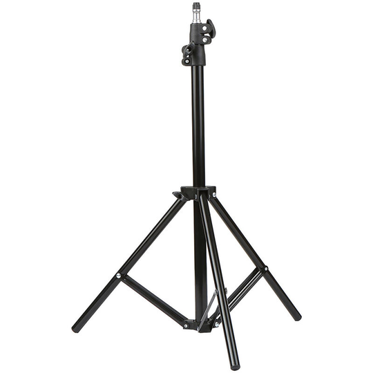 2.1m Tripod for Thermometer Foor-standing Tripod Bracket with 1/4 Screw Tooth - Black