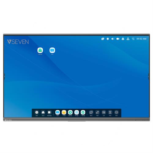 V7 IFP8602- interactive whiteboard 2.18 m (86") Touchscreen Black