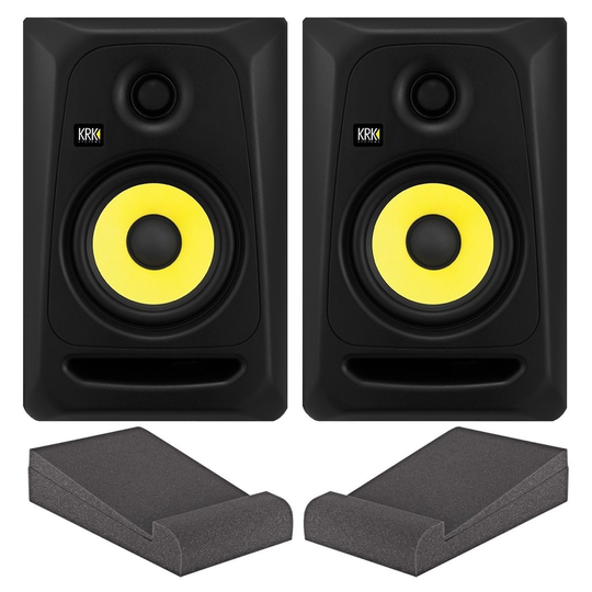 KRK RP5 Classic Studio Monitor Pair with Isolation Pads