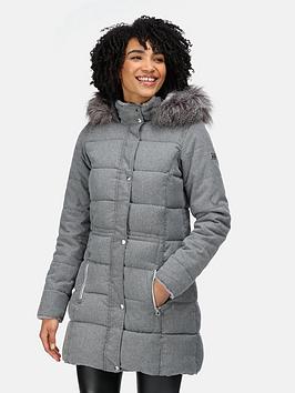 Regatta Della Quilted Jacket - Light Grey