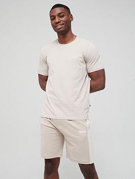 BOSS Bodywear Mix & Match Lounge T-Shirt - Light Beige, Light Beige, Size M, Men