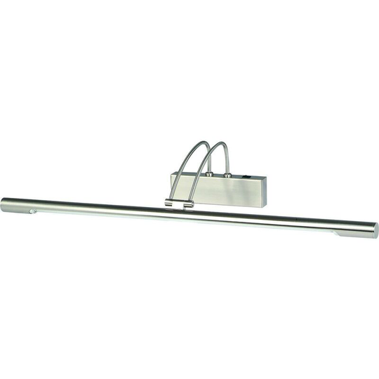 Searchlight Lighting - Searchlight Picture Lights - 1 Light Adjustable Picture Wall Light Satin Silver