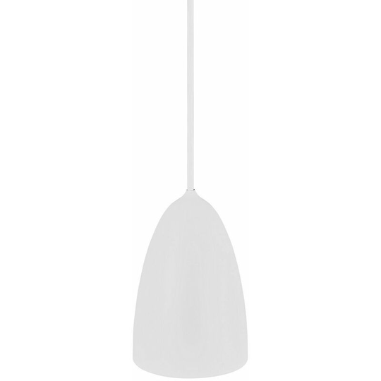 Nordlux Nexus Small Dome Pendant Ceiling Light White/Telegrey, GU10